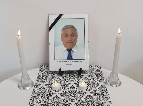 A sopronkőhidai intézetben ég a mécses Dr. Pantali Zoltán ny. bv. dandártábornok emlékére