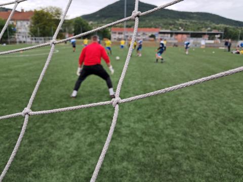 fotó: SFB - az ellenfél hálója