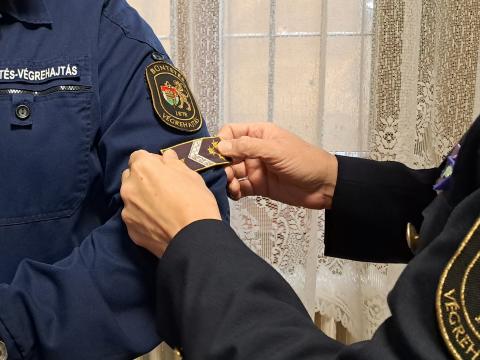 Előléptetés (fotó: SFB) Előléptetés (fotó: SFB)