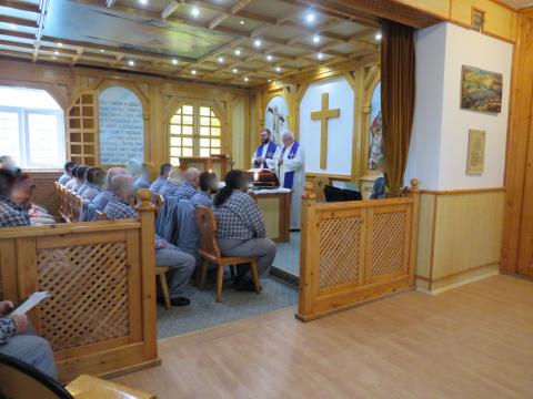 Szentmisét mutatott be Spányi Antal megyéspüspök az adventi ünnepkörhöz kapcsolódóan a Közép-dunántúli Országos Büntetés-végrehajtási Intézet baracskai objektumában