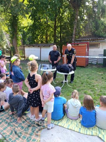 A Békés Vármegyei Rendőr-főkapitányság idén is megszervezte nyári táborát.