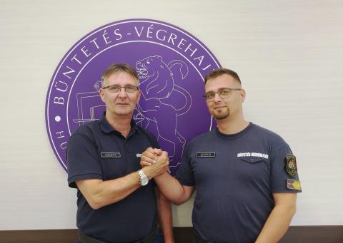 Kovács Lajos bv. főtörzsőrmester és Kovács Lajos bv. őrnagy