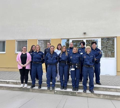 Kiskunhalasi Országos Bv. Intézet hölgy tagjai Forrás: KOBVI