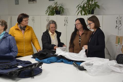 fotó: SFB - látogatás a kft szabász műhelyében fotó: SFB - látogatás a kft szabász műhelyében