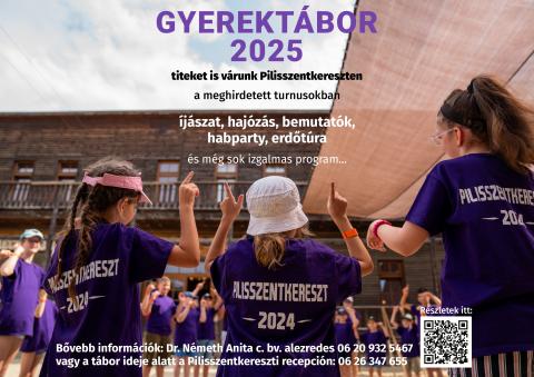 Elindult a jelentkezés a nyári gyermektáborra!