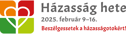 forrás: hazassaghete.hu - a tematikus hét logója és 2025-ös mottója