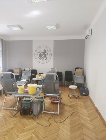 Ismét szép számmal vettek részt a kollégák a kaposvári börtönben szervezett véradáson