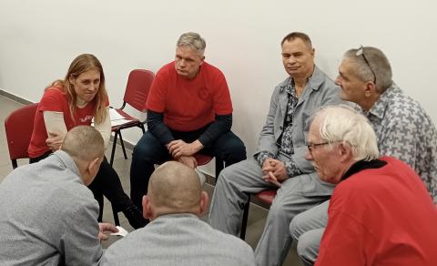 Mécses Szeretetszolgálat munkatársai Sopronkőhidán