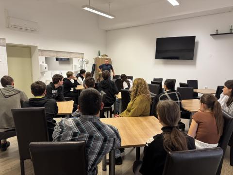 Fotó: Pályaorientációs előadás 