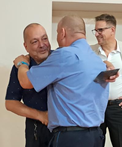 Csorba Csaba búcsúztatója (fotó: SFB)