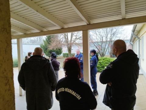 Intézetlátogatáson vettek részt a duális képzésben tanulók a Bács-Kiskun Vármegyei Büntetés-végrehajtási Intézetben