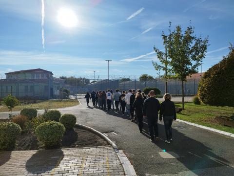 A megelőzés jegyében diákok jártak a kecskeméti börtönben 
