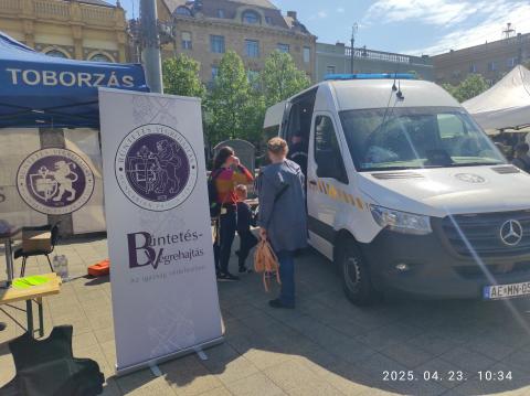 A Hajdú-Bihar Vármegyei Büntetés-végrehajtási Intézet is részt vett a rendőrség napján