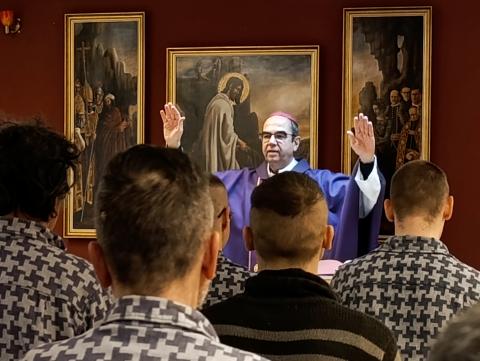 Dr. Székely János megyés püspök celebrálta a szentmisét