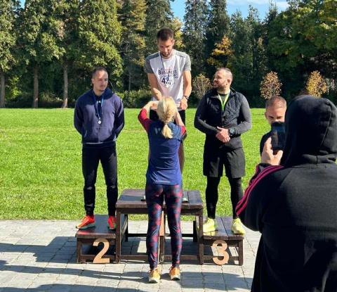 Horváth Gergely a körmendi versenyen kategóriájában elsőként ért célba Horváth Gergely a körmendi versenyen kategóriájában elsőként ért célba