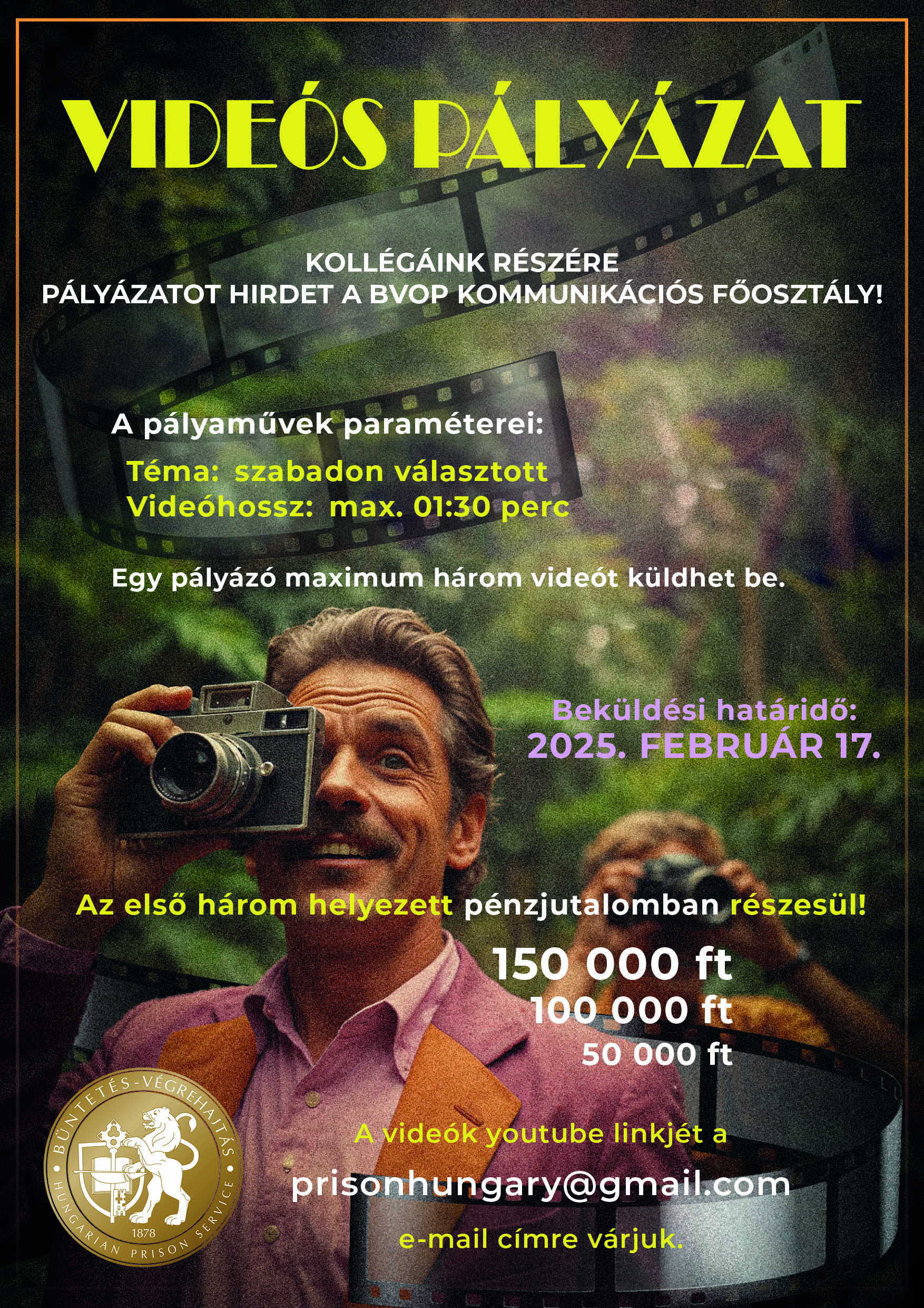 Belső pályázat kreatív munkatársainknak Belső pályázat kreatív munkatársainknak